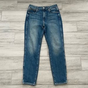 Trave Lawson High Rise Slim Jeans Heartbreaker Wash